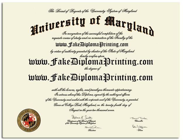 maryland diploma degree