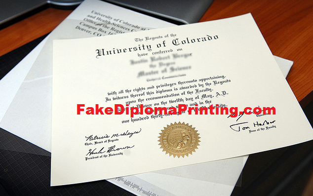 colorado sample diploma